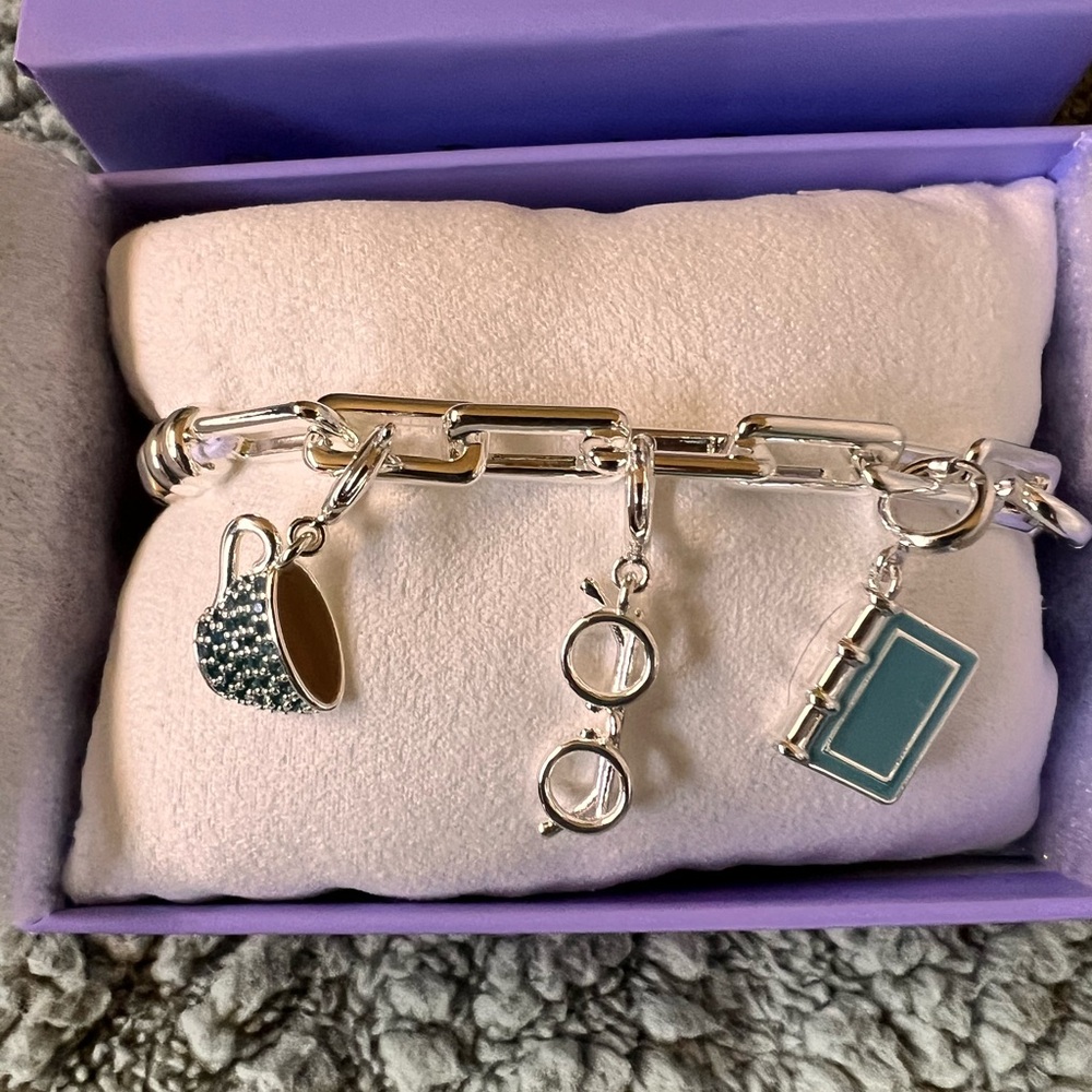 BP Charmelier Bracelet. Bookworm Bliss. - Picture 2 of 3